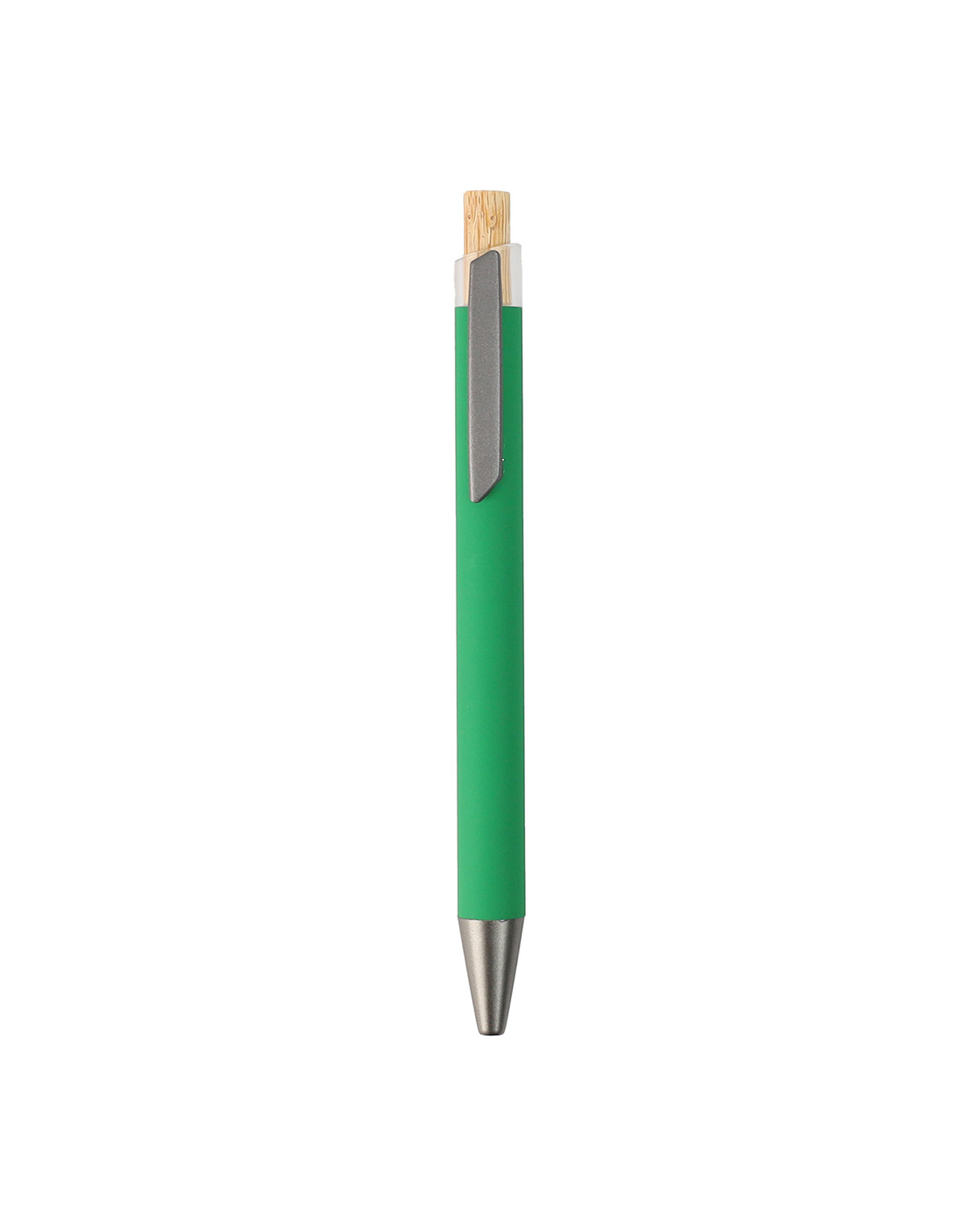 KEEN - Metal Ball Pen with Bamboo Button